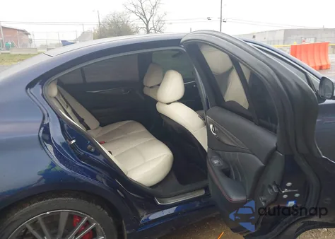 2021 Infiniti Q50 Red Sport 400 Awd z USA, uszkodzony, nr VIN JN1FV7DR0MM880518